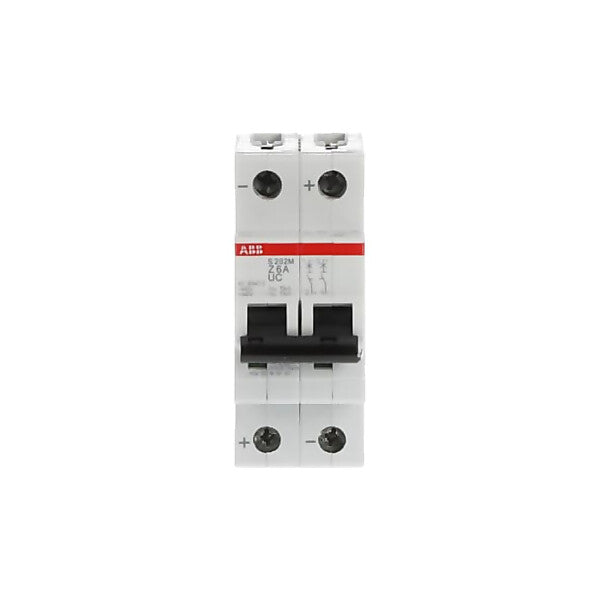 ABB Sicherungsautomat 10kA 6A Z 2p S202M-Z6UC